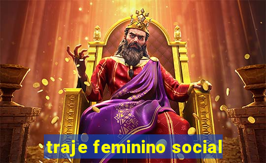 traje feminino social